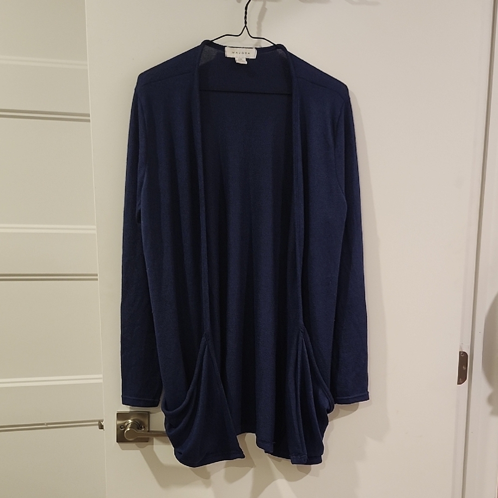Elegant Navy Women's Cardigan